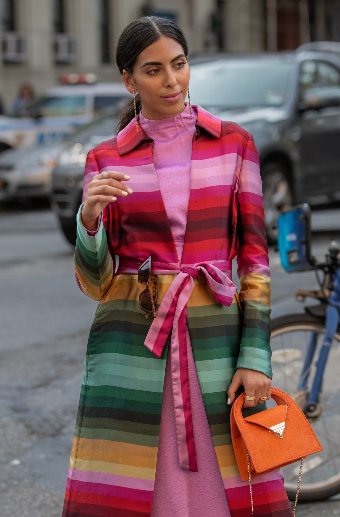 Colorful modern apparel in New York